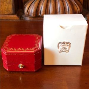 Auth. Cartier Extra small Ring box. Rare!